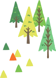 木々のイラスト